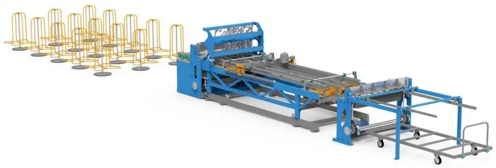 Fully automatic wire mesh welding machine in factory