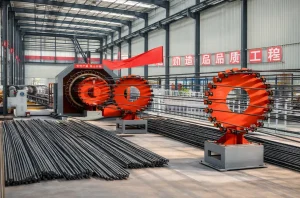 High-precision Intelligent Reinforcement Cage Resistance Welding Production Line by Fodan Volar.